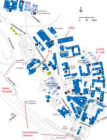 map of venues